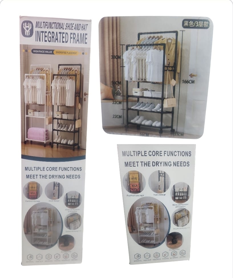 Miniatura 2 de Organizador Perchero Ropero 3NV/ HY6619